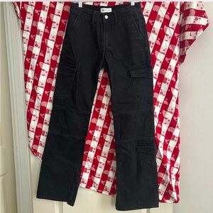 Zara Black Straight Leg Jeans